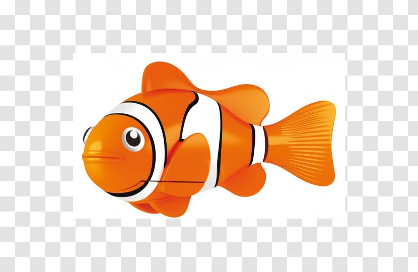 Orange Clownfish Child Robot Fish - Pet Transparent PNG