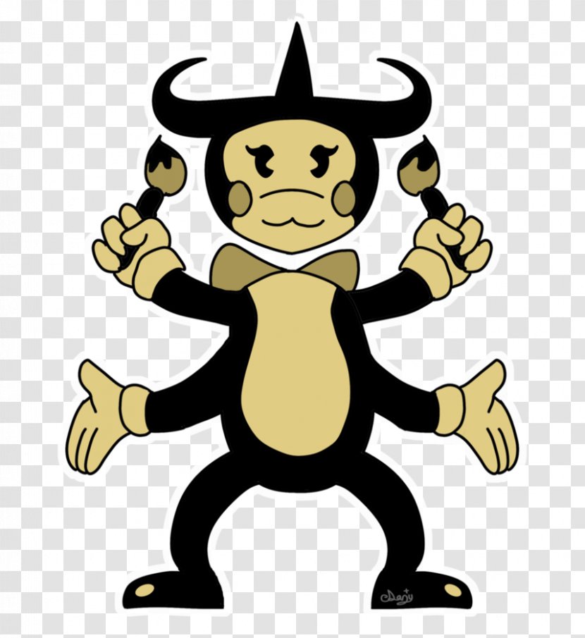 Bendy And The Ink Machine Drawing Fan Art - Human Behavior - Background.mommy Transparent PNG