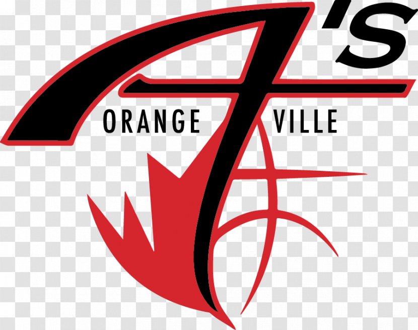 Orangeville A's Logo Basketball Oakland Athletics - Team Transparent PNG