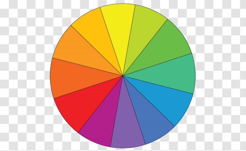 Color Wheel Complementary Colors Primary Secondary - Paint Transparent PNG