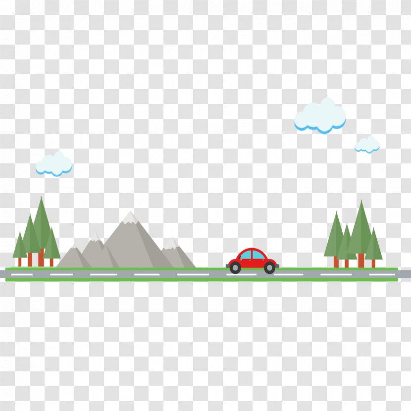 Road Image Download Traffic - Archive Cartoon Transparent PNG