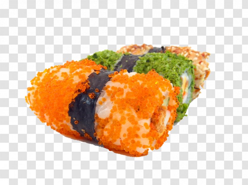 Sushi Roulade Take-out Food Rice - Comfort Transparent PNG