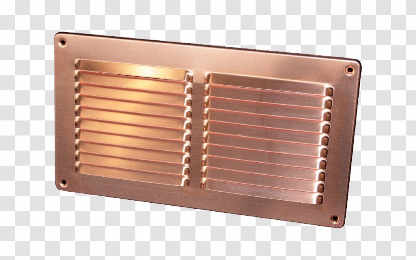 Copper Barbecue Aeration Rectangle Metal - Hardware Transparent PNG