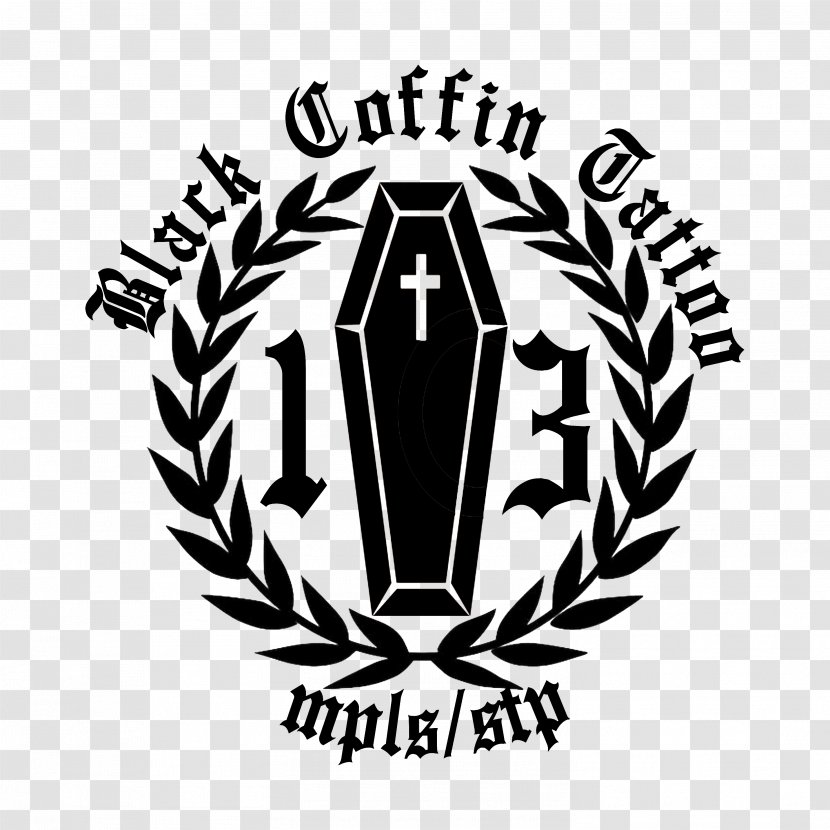 Black Coffin Tattoo Flash Artist Convention Transparent PNG