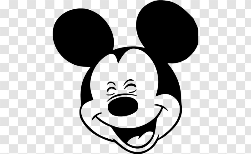 Mickey Mouse Minnie Clip Art - Frame - Head Sillouitte Transparent PNG