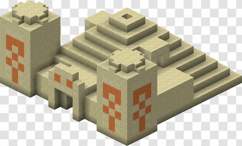 Minecraft: Pocket Edition Temple Desert Video Game - Pyramid Transparent PNG