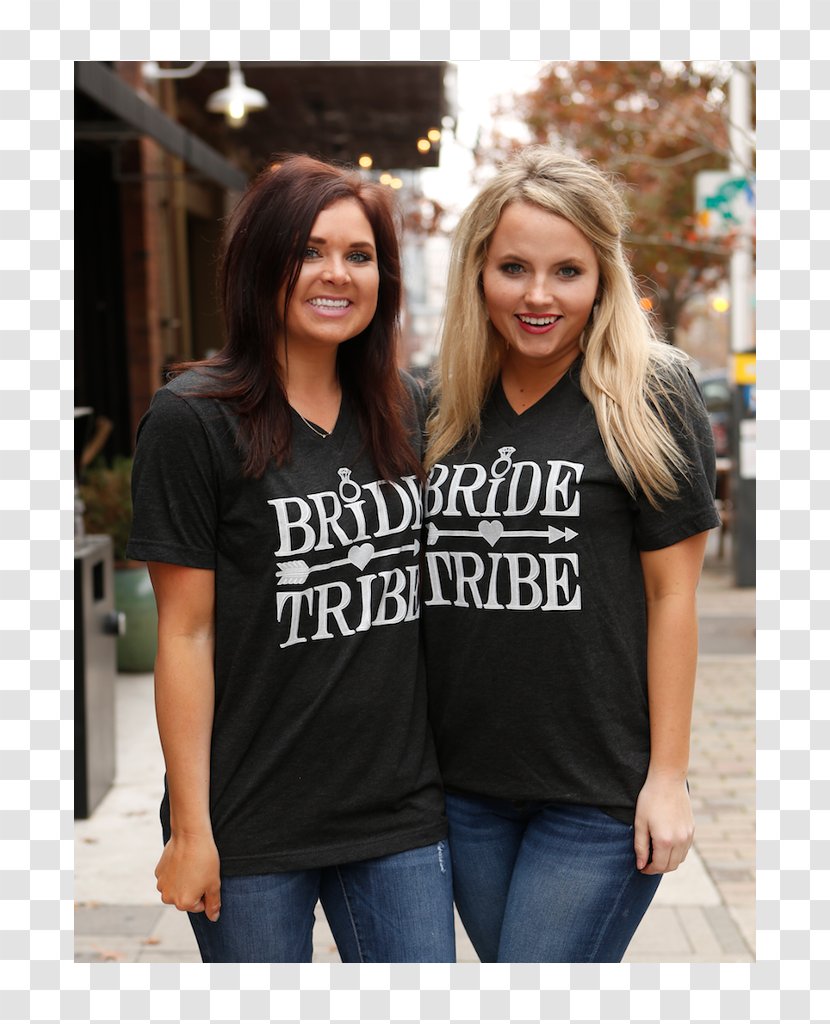 T-shirt Bridesmaid Bachelorette Party Wedding - Frame Transparent PNG