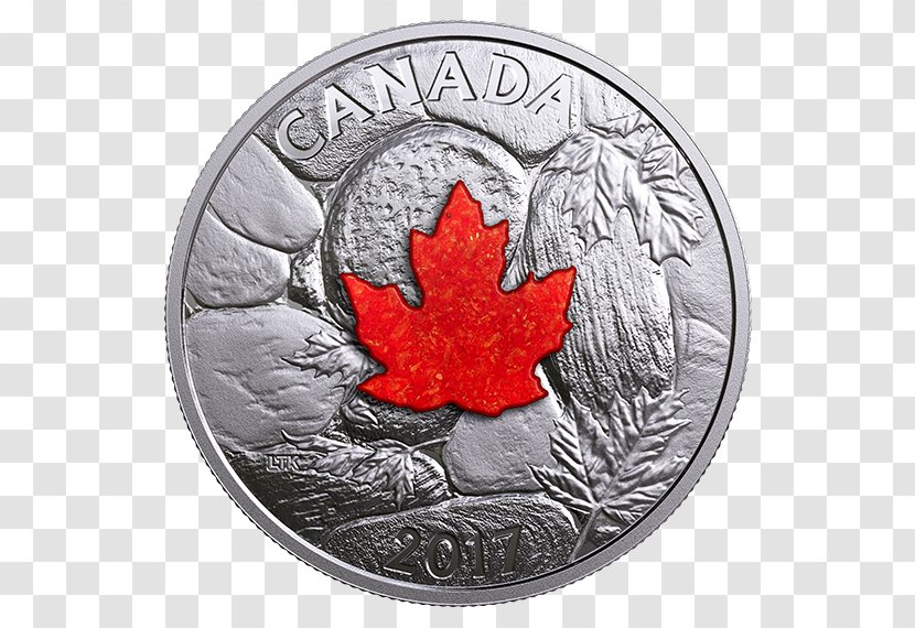 Coin Canadian Gold Maple Leaf Silver - As An Investment Transparent PNG