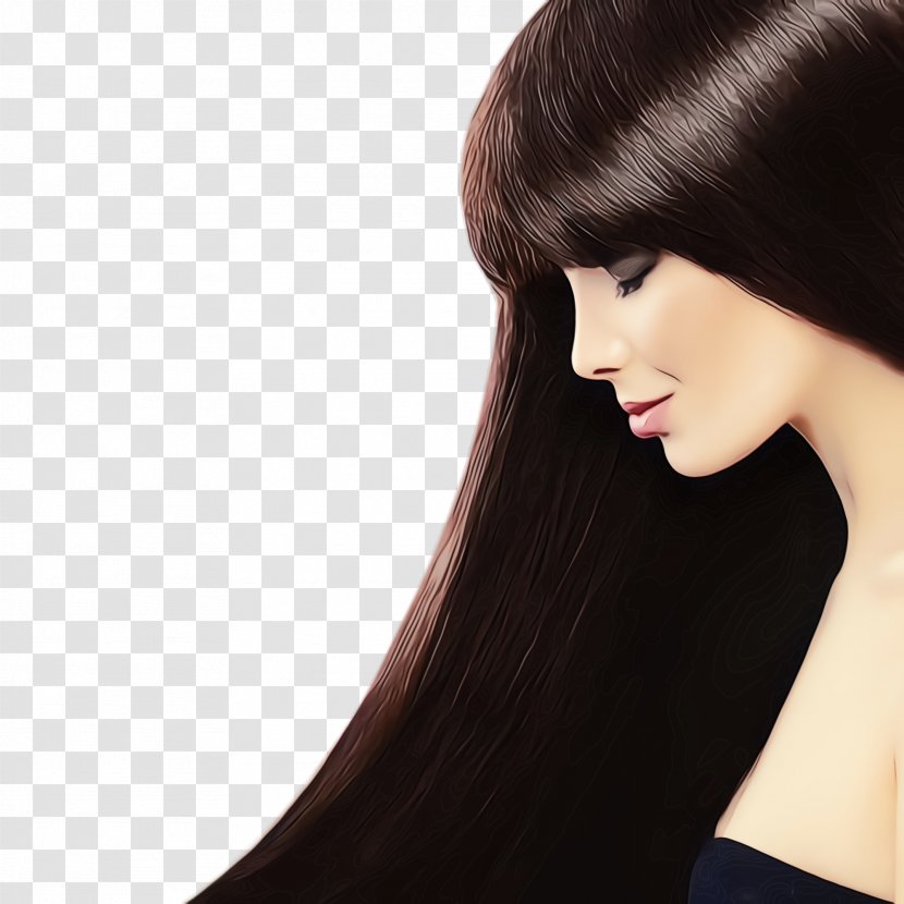 Hair Face Hairstyle Skin Chin - Brown Beauty Transparent PNG
