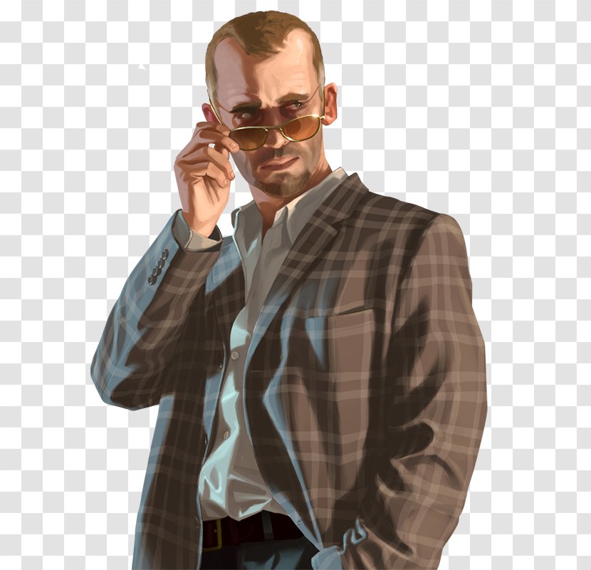 Grand Theft Auto IV: The Lost And Damned V III Niko Bellic - Tartan - 5 Transparent PNG