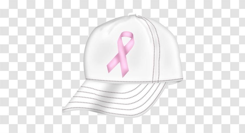 Hat Logo Cap Font - Pink - White Transparent PNG