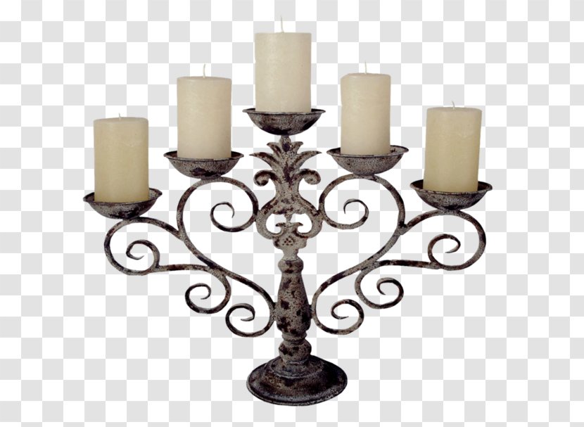 Candelabra Candlestick Furniture Girandole - Candle Transparent PNG