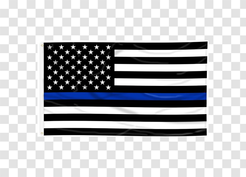 Flag Of The United States Thin Blue Line Red Transparent PNG