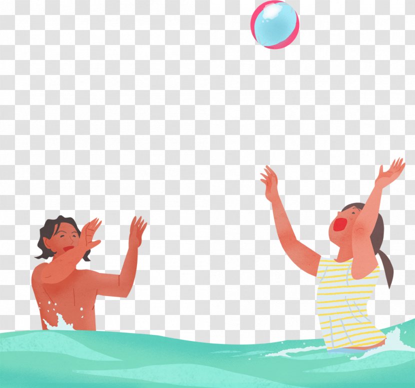 Beach Volleyball - Play Transparent PNG