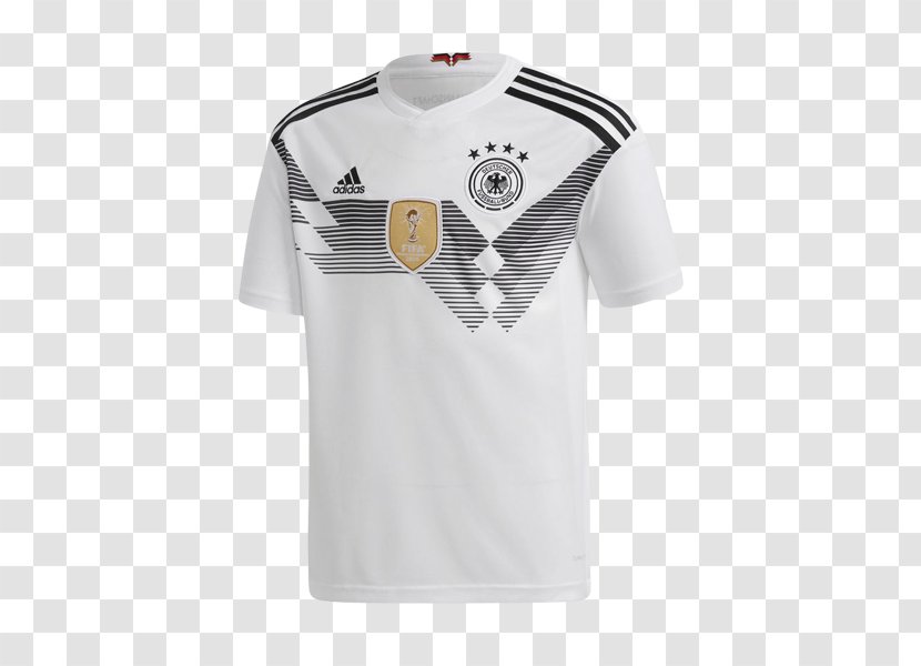 2018 World Cup Germany National Football Team T-shirt Adidas - Kit History Transparent PNG