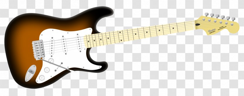 Electric Guitar Bass Clip Art - Royaltyfree Transparent PNG