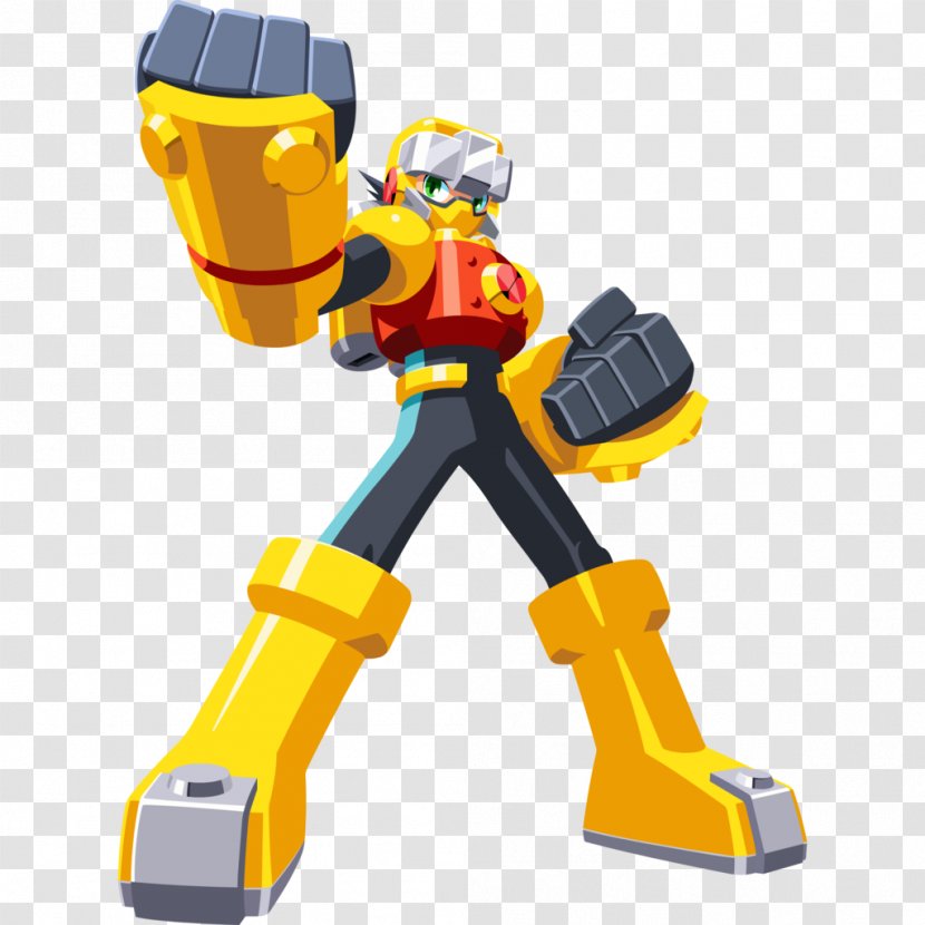 Mega Man Battle Network 4 6 X 5 - Robot - Guts Transparent PNG