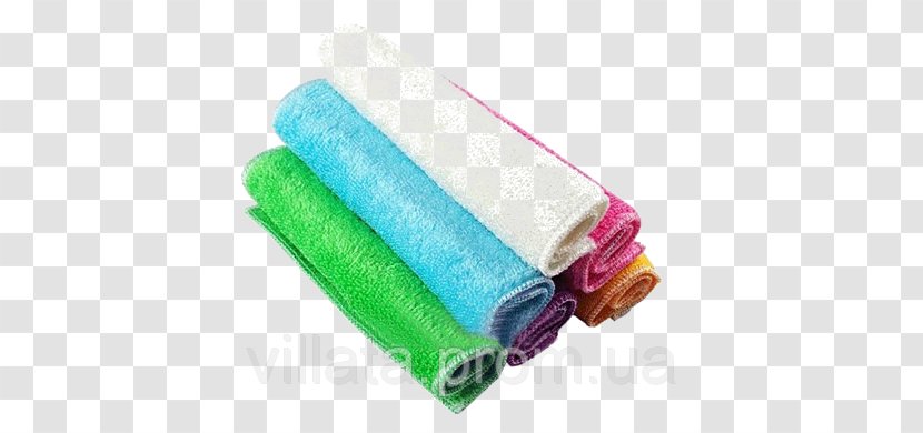 Towel Plastic Turquoise - Textile - Material Transparent PNG