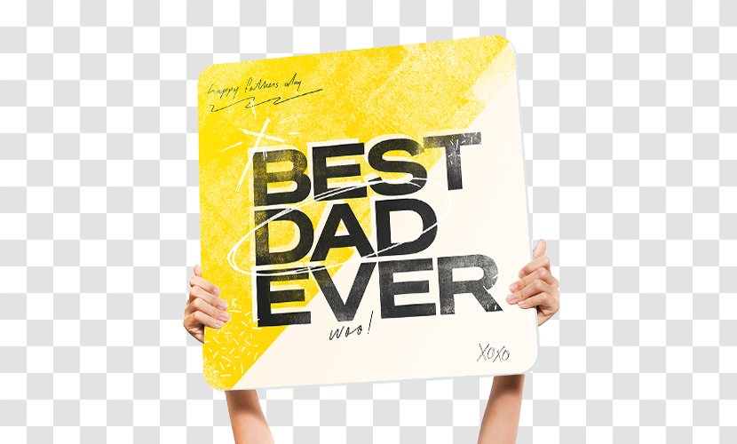 Mother's Day Father's Brand - Newness - Best Dad Transparent PNG