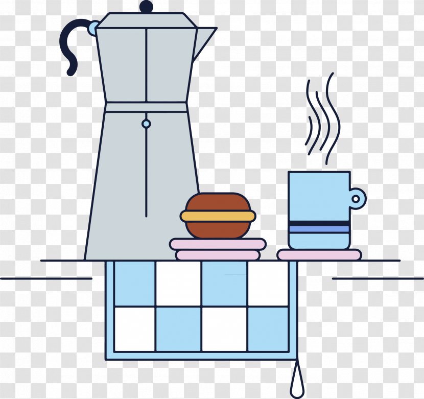Coffeemaker Cappuccino Cafe Caffxe8 Mocha - Coffee Drink Kitchen Transparent PNG