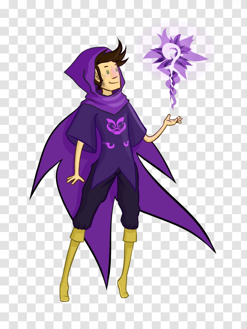 Clip Art Illustration Costume Legendary Creature Purple - Cartoon - Feferi Peixes God Tier Transparent PNG