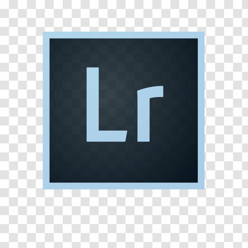 Adobe Lightroom Camera Raw Image Editing Computer Software - Blue - Illustrator Transparent PNG