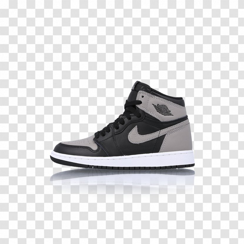 Sports Shoes Air Jordan 1 Retro High BG, Black/Gym Red-white Basketball Shoe - Nike Transparent PNG