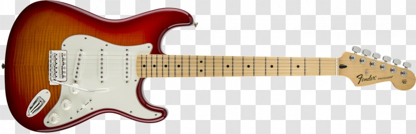 Fender Stratocaster Telecaster The STRAT Standard HSS Electric Guitar - Silhouette - Musical Instruments Transparent PNG