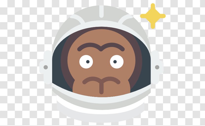 Outer Space Suit Astronaut Monkey Transparent PNG
