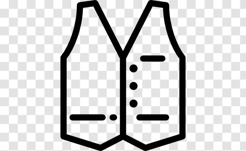Line Technology Angle - Black And White - Fashion Waistcoat Transparent PNG