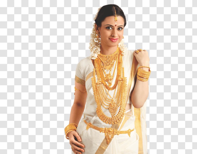 Jewellery Gold Necklace Jewelry Design Silver - Sari - Model Transparent PNG