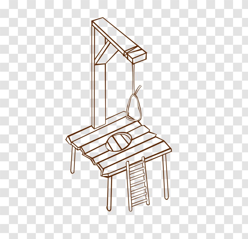 Gallows Free Content Clip Art - Outdoor Furniture - Cliparts Transparent PNG