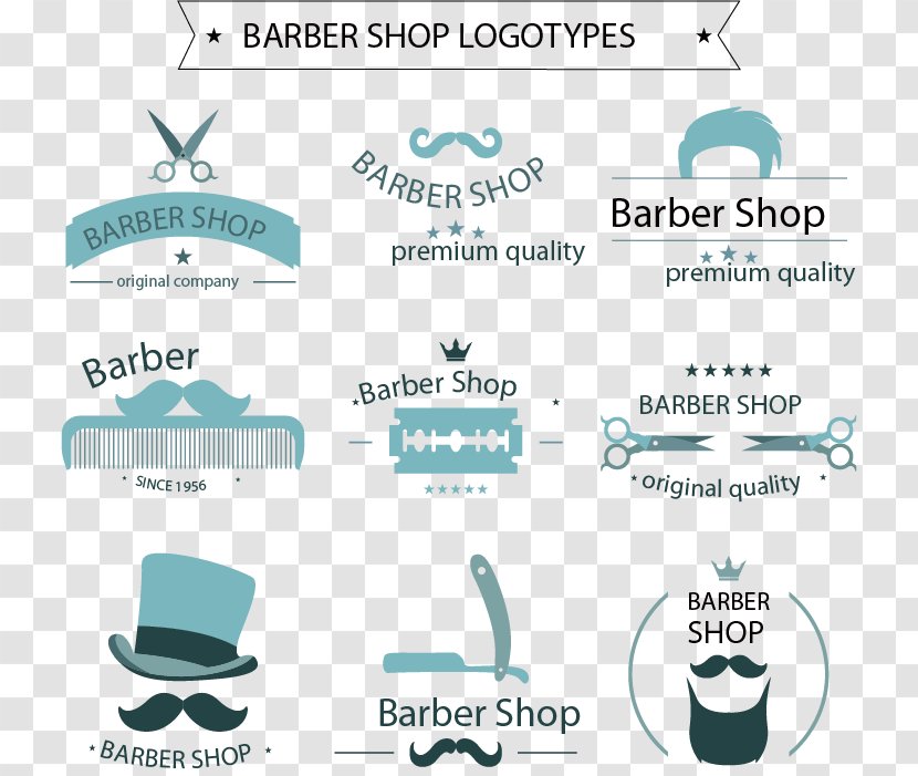 Comb Logo Cosmetology Barber - Hairdressing Vector Material Transparent PNG