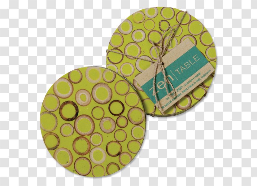 Coasters Yellow Green Color Aqua - Table Transparent PNG