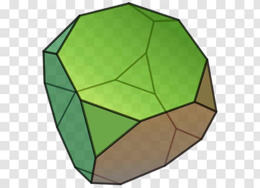 Green Leaf Background - Johnson Solid - Diagram Soccer Ball Transparent PNG
