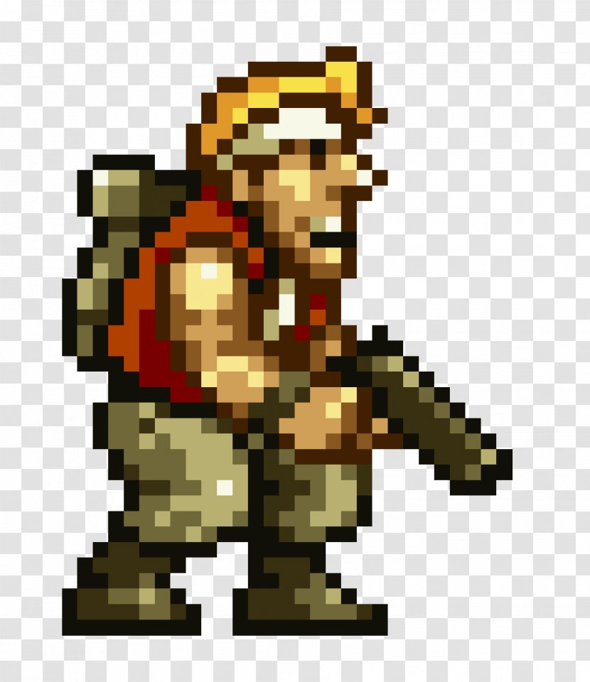 Metal Slug 4 3 X Anthology - Arcade Game - Character Design Transparent PNG