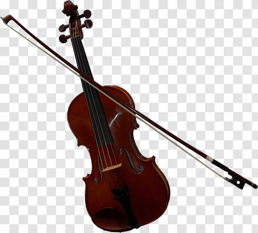 Bow Violin Cello Viola Double Bass - Watercolor - Sitar Transparent PNG