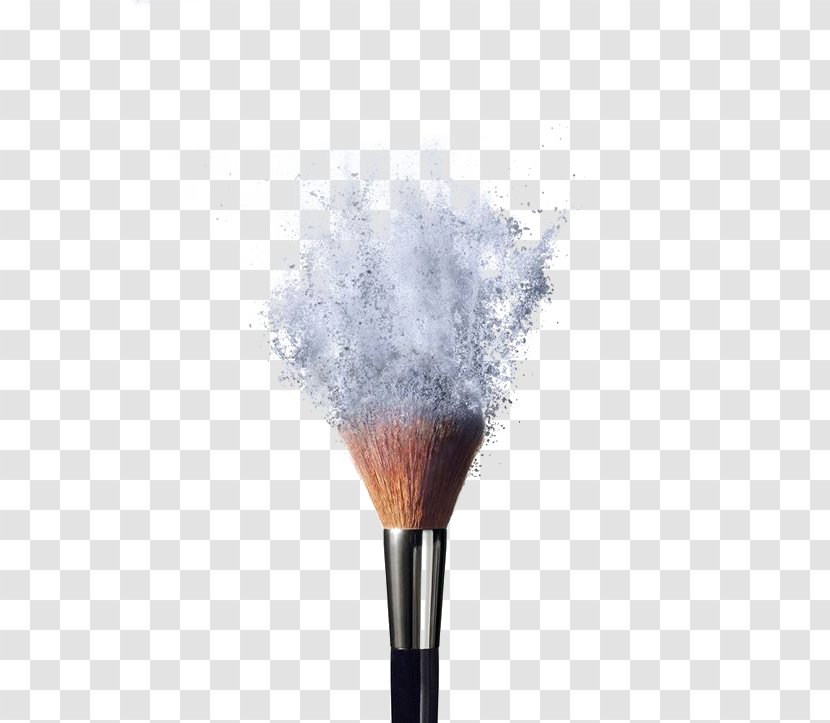 Cosmetics Makeup Brush Paintbrush - Foundation - Make Up Transparent PNG