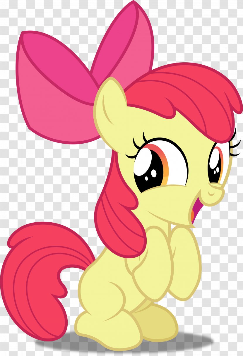 Pony Apple Bloom Applejack Pinkie Pie Big McIntosh - Watercolor Transparent PNG