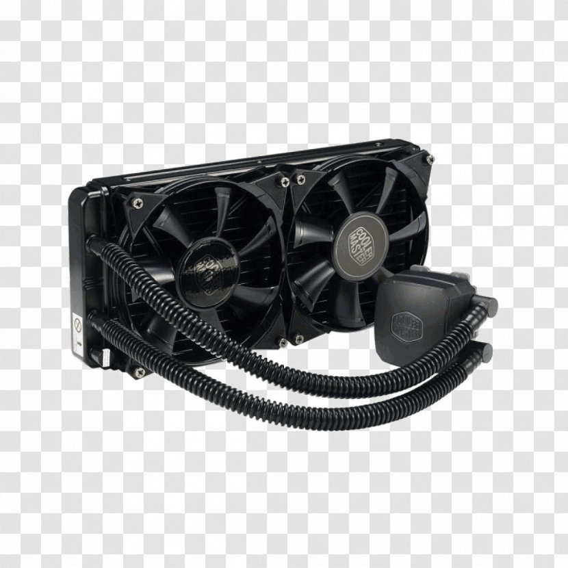 Computer System Cooling Parts Cooler Master Water Block Central Processing Unit - Fone De Ouvido Transparent PNG