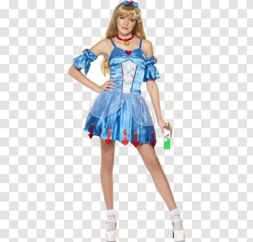 Alice's Adventures In Wonderland Costume Party Dress Disguise Transparent PNG