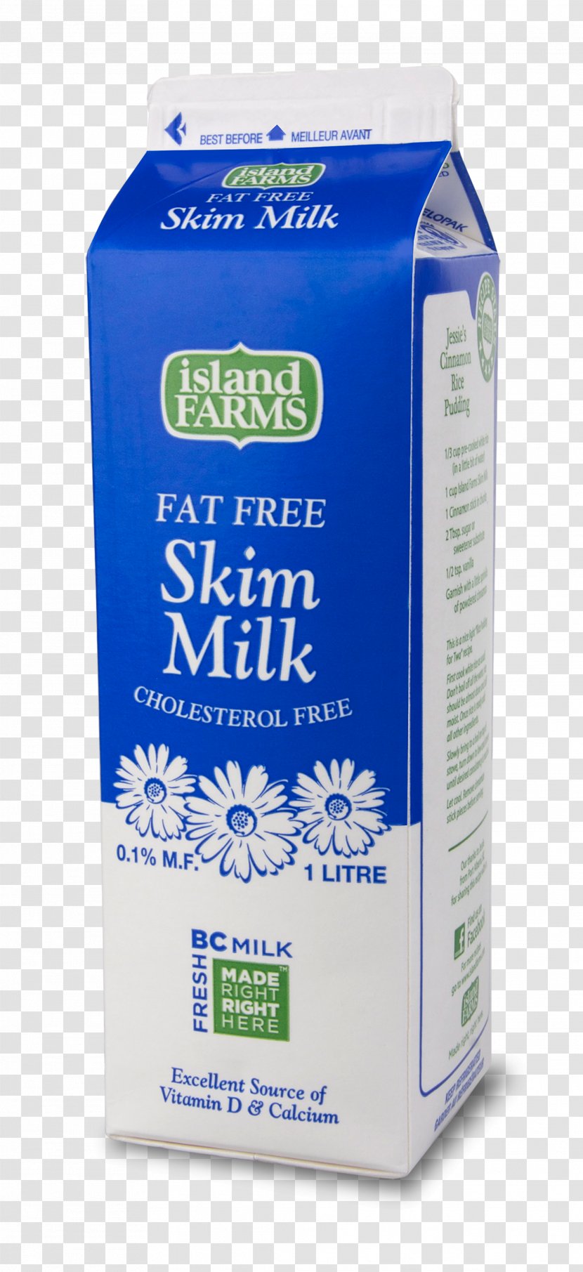 Product Ingredient Agropur Cooperative (Island Farms) LiquidM - Island Farms - Dairy Milk Bottles Transparent PNG
