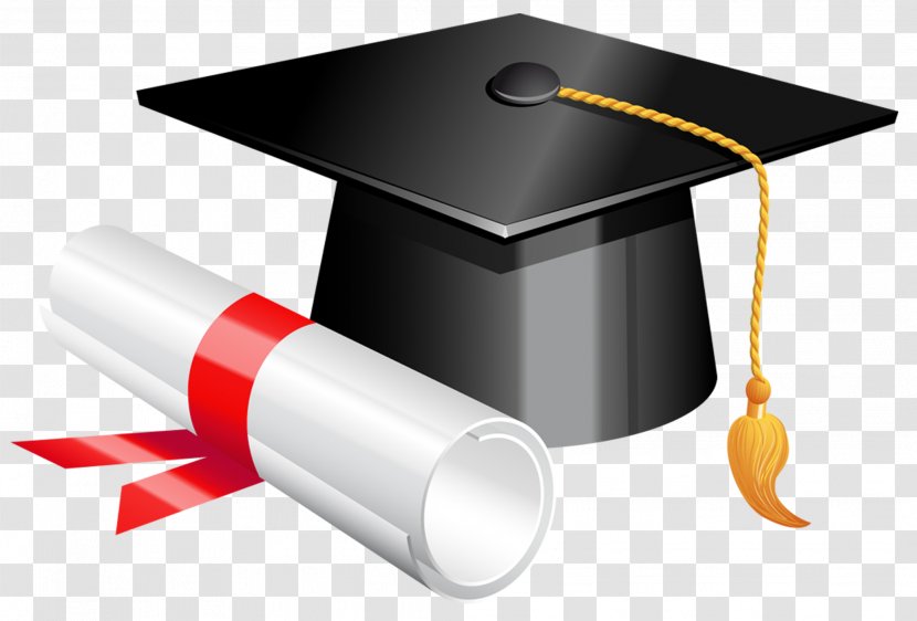 Graduation Ceremony Download School Clip Art - Square Academic Cap - And Diploma Clipart Picture Transparent PNG