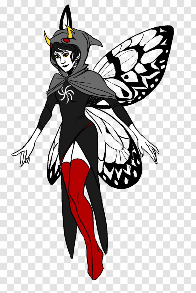 Fairy Costume Design Insect Illustration - Supernatural Creature Transparent PNG