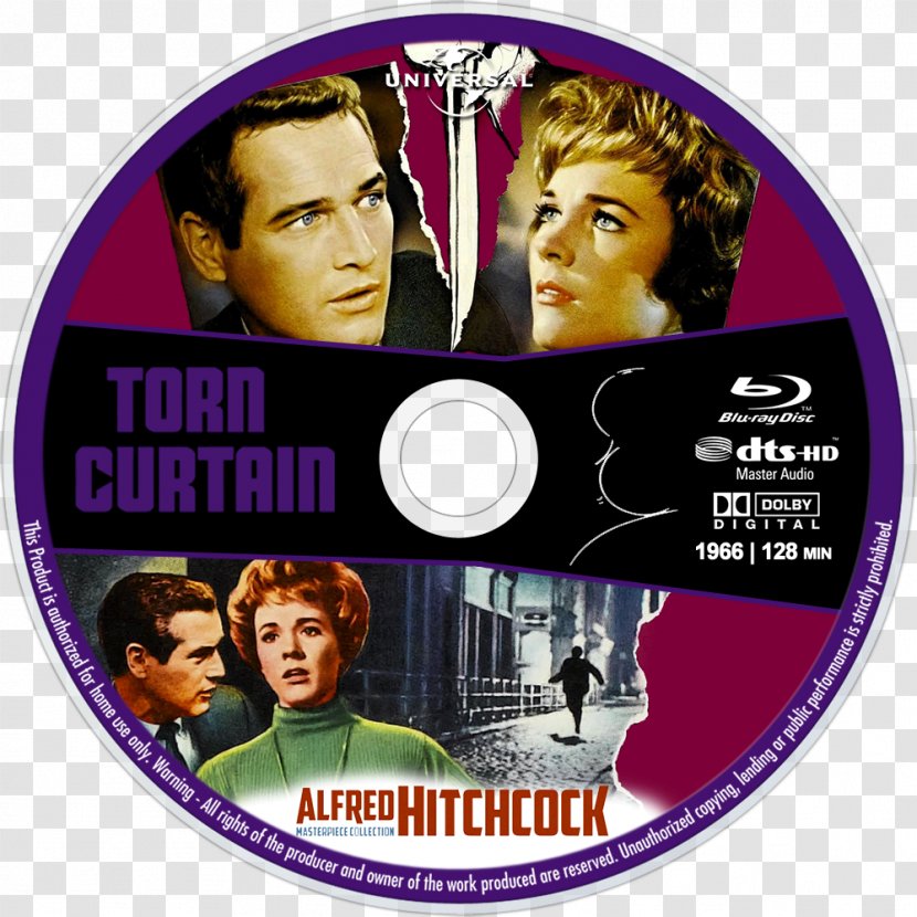 Torn Curtain DVD Compact Disc Album Cover STXE6FIN GR EUR - Purple - Dvd Transparent PNG