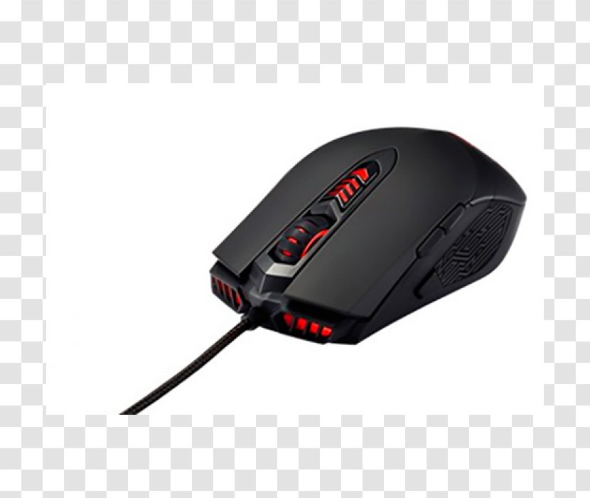 Computer Mouse Laptop ASUS GX860 Buzzard - Dots Per Inch - 6-btn MouseWiredUSB Video Game Patriot Viper V560 Pro Laser Gaming MouseComputer Transparent PNG