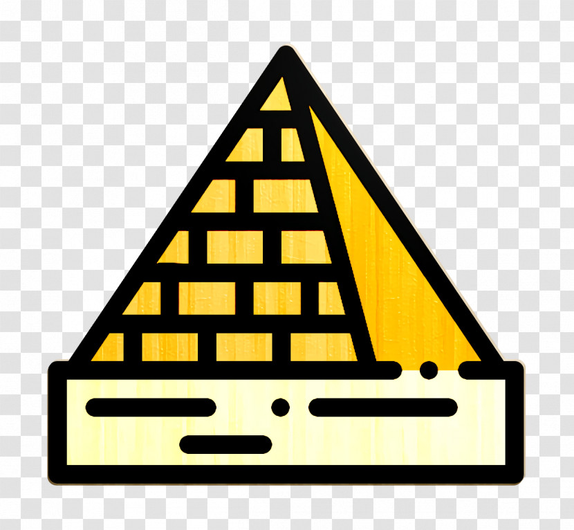 Pyramids Icon Egypt Icon Transparent PNG