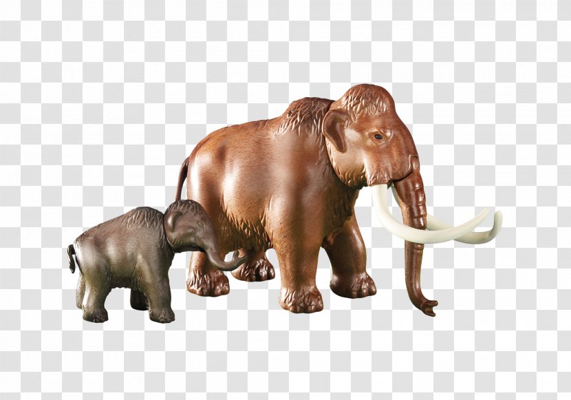 Playmobil Woolly Mammoth Indian Elephant Calf Skeleton - Wildlife Transparent PNG