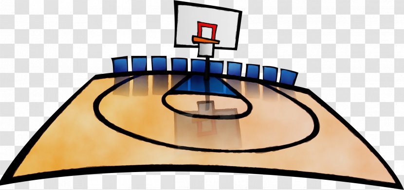 Logo Basketball Cartoon Sports Playground - Hoop - Sport Venue Transparent PNG