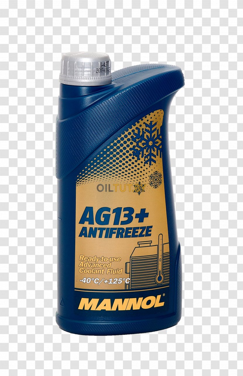 Motor Oil Mannol Antifreeze AG13 Hightec Coolant Water Longlife AF12+ Kühlerfrostschutz Kühlmittel 1L 157726 - Ag13 Transparent PNG